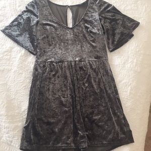 American Eagle Velvet Romper. Size M